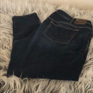 Plus size Silver jeans size 24 31L